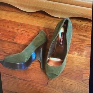 Dollhouse Peep Toe Heels